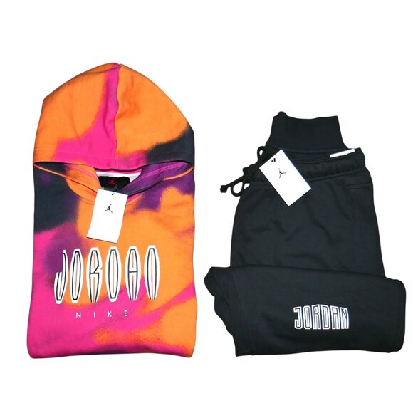 Air Jordan Men's MVP Sweatsuit Size XL Fleece Tracksuit Matching Outfit Set NWT - Picture 12 of 13